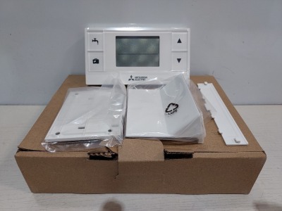 5 X BRAND NEW MITSUBISHI ELECTRIC AIR TO WATER WIRELESS REMOTE CONTROLLERS (MODEL : PAR - WT50R-E ) ( CODE : 7HL150 )