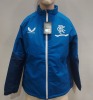 5 X BRAND NEW RANGERS FC CASTORE HYBRID JACKET IN BLUE SIZES 4 MEDIUM , 1 XSMALL RRP EACH £85