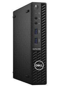 DELL OPTIPLEX 3080 USFF PC WITH INTEL I5-10500T CPU, 16GB RAM, 256GB SSD (DATA WIPED AND WINDOWS 11 INSTALLED) WITH HDMI CABLE & POWER ADAPTER