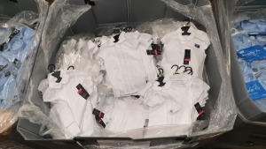 FULL PALLET OF 768 X 2 PACKS OF BRAND NEW WHITE TESCO F & F SCHOOL EASY CARE GIRLS BLOUSES (TOTAL RRP £3840) SIZE 4-5 YEARS (NOTE PALLET JACKET NOT INCLUDED)