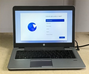 HP ELITEBOOK 840 G3 LAPTOP INTEL I5-6300U CPU, 16GB RAM, 256GB 256SSD, (DATA WIPED AND WINDOWS 11 INSTALLED) WITH CHARGER