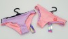 180 X BRAND NEW PRIMARK REVERSIBLE CORAL AND LILAC BIKINI BOTTOMS IN RATIO SIZES 6-18 RRP £5.00 (TOTAL RRP £900 IN 6 BOXES)