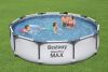 1 X BESTWAY STEEL PRO MAX ABOVE GROUND ROUND FRAME SWIMMING POOL - PRISMATIC STONE PRINTED INNER LINER ( 3.05 METER X 76 CM ) - ( 4 ,678 LITRE CAPACITY ) (PLEASE NOTE BOX IS DAMAGED - ITEM APPEARS INTACT - SEE IMAGE) - 3