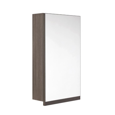 32 X BRAND NEW COOKE & LEWIS ARDESIO SINGLE DOOR MIRROR CABINET - ALL IN BODEGA GREY - ON 1 PLT WIDTH 34 CM - HEIGHT 63 CM - DEPTH 13 CM ) ( CODE : 29082B-402 )