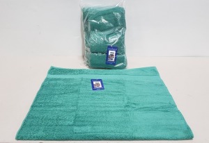 33 X BRAND NEW MUSBURY SUPERSOFT N DRY BATH TOWELS - ALL IN FOREST GREEN COLOUR ( SIZE : 70 X 127 CM ) - IN 2 BOXES