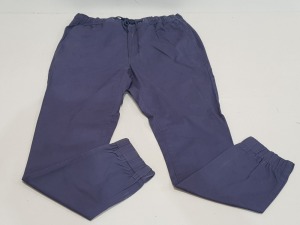 26 X BRAND NEW AEROPOSTALE MENS ANKLE CUFF CHINOS IN NAVY BLUE SIZES 30R IN TWO BOXES