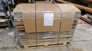 2 PALLETS CONTAINING 320 CORRUGATED CARDBOARD BOXES 600MM X 400MM X 300MM *** PLEASE NOTE: ASSETS ARE LOCATED HASLINGDEN, ROSSENDALE & WILL REQUIRE COLLECTION BY FRIDAY 11TH MAY - WINNING BIDDER WILL BE PROVIDED WITH FULL DETAILS AFTER PAYMENT ON REQUEST 