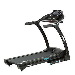 1 X BRAND NEW FACTORY SEALED REEBOK ZR10 TREADMILL IN BLACK GROSS WEIGHT 97KG (NOTE BOX SLIGHTLY DAMAGED)