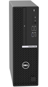 DELL OPTIPLEX 5090 SFF PC, INTEL I5-10500 CPU, 8GB RAM, 256GB SSD, (DATA WIPED & WINDOWS O/S INSTALLED) - WITH POWER LEAD