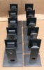 10 X DELL MONITOR STANDS - HEIGHT, TILT, SWIVEL & ROTATE ADJUSTABLE - 2