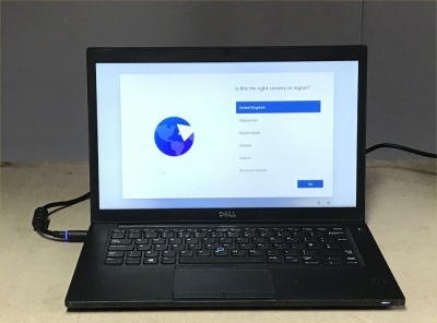 DELL LATITUDE 7490 LAPTOP, INTEL I7-8650U CPU, 8GB RAM, 256GB SSD, DATA WIPED & WIN 11 INSTALLED, GOOD BATTERY - NO CHARGER