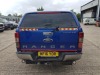 BLUE FORD RANGER LIMITED 4X4 DCB TD DIESEL PICKUP 2198CC FIRST REGISTERED 5/4/2016 REG: MF16YDR MILEAGE :110512 MOT UNTIL 30/8/24 NO V5 PLEASE NOTE CRACKED WINDSCREEN DAMAGE TO PASSENGER FOOT STEP - 6