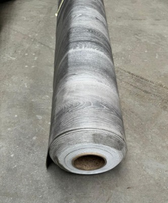 ROLL OF NEW LINO GREY GRAIN EFFECT 3 M WIDE (50-75M/2 AREA) *** PLEASE NOTE ASSET LOCATED IN CROYDON AND WILL REQUIRE REMOVING IN PERSON BY FRIDAY 31ST MAY 2024 TO AVOID STORAGE CHARGES***