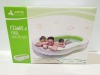 4 X BRAND NEW JILONG GIANT FIGURE OF 8 FAMILY SWIMMING POOL ( L 240 / W 140 / H 47 CM ) - IN 2 BOXES RRP £ 39.99 - TOTAL RRP £ 159.96