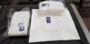 36 X BRAND NEW MUSBURY LUXURY SUPERSOFT TOWELS - ALL IN WHITE COLOUR - ( SIZE : 70 X 127 CM ) - IN 2 BOXES