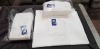 36 X BRAND NEW MUSBURY LUXURY SUPERSOFT TOWELS - ALL IN WHITE COLOUR - ( SIZE : 70 X 127 CM ) - IN 2 BOXES