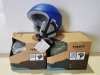 20 X BRAND NEW TERMIT SNOWBOARDING HELMETS IN GREY AND KHAKI AND BLUE SIZES XS-M (SOME BOXES MAYBE DAMAGED)