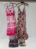 24 X BRAND NEW MIXED STYLE PISTACHIO DRESSES/ SKIRTS IN MIXED DESIGNS AND SIZES( RRP £25 EACH- TOTAL £600) IN TWO TRAYS- TRAYS NOT INCLUDED