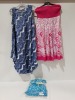 24 X BRAND NEW MIXED STYLE AND SIZES SUMMER PISTACHIO DRESSES (RRP £25 EACH- TOTAL £600)