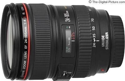 CANON 24-105 MM F/4L IS USM CAMERA LENS WITH ORIGINAL BOX