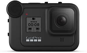 GOPRO HERO8 BLACK - WATERPROOF 4K DIGITAL ACTION CAMERA WITH HYPERSMOOTH STABILISATION, TOUCH SCREEN AND VOICE CONTROL - LIVE HD STREAMING - COMPLETE WITH GO PRO HEAD HARNESS & GO PRO BATTERY
