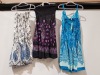 24 X BRAND NEW MIXED STYLES AND SIZES PISTACHIO SUMMER DRESSES- RRP £25 TOTAL £600 IN TWO TRAYS- TRAYS NOT INCLUDED