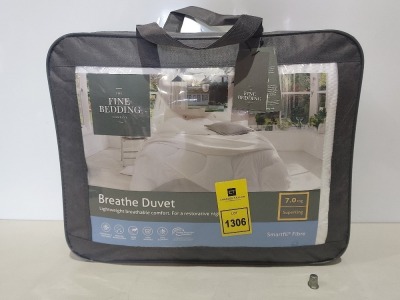 6 X BRAND NEW THE FINE BEDDING COMPANY SPUNDOWN DUVETS IN SUPERKING 7 TOG