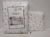 25 X BRAND NEW DIANA COMPE TRADITIONAL FIT BEDSPREAD IN ROSE BUD STYLE FOR SINGLE, DOUBLE AND KING BED TO INCLUDE 12 MATCHING PILLOW CASES