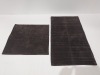 600+ REAL LEATHER/ 100% SUEDE CUSION CASES 45 CM X 45 CM IN CHOCOLATE - 40CM X 70 CM CUSION CASES ON A FULL PALLET