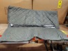 120 X GREY QUILTED PET DOUBLE SOFA PROTECTOR IN GREY IN 12 BOXES