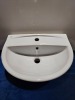 22 X BRAND NEW BOXED MITO WHITE WASH BASINS