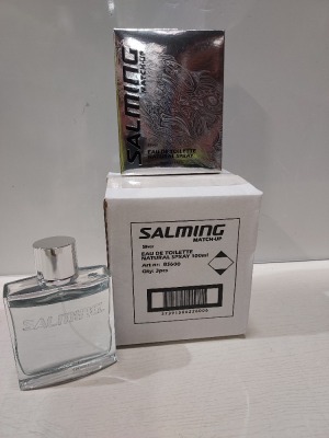 54 X BRAND NEW SALMING MATCH UP EAU DE TOILETTE SPRAY- 100ML- IN ONE BOX