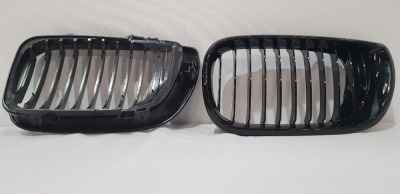 15 X BRAND NEW PAIRS OF GLOSS BLACK FRONT KIDNEY GRILLS FOR BMW E46 4 DOOR - 3 SERIES - 2002 - 2005 - IN 15 BOXES