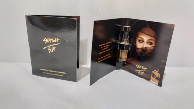 900 X PIECE BRAND NEW SARAH JESSICA PARKER EAU DE PARFUM ELIXIR - PERFUME SAMPLE IN ONE LARGE BOX