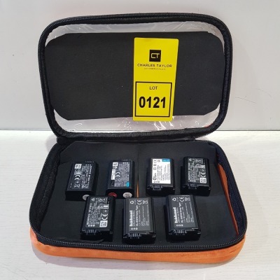 7 X BATTERIES INC HAHNEL (HL-XW50 SONY A7/S)