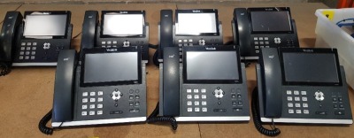 7 X YEALINK T48G OFFICE DESK TELEPHONES