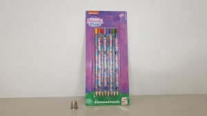 252 X BRAND NEW HATCHIMALS 8 PACK OF COLOURING PENCILS (ALL INDIVIDUALLY PACKAGED) - IN 6 BOXES