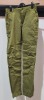 19 X BRAND NEW MENS KHAKI CORE CHINO SHORTS- 8 IN SIZE 30R - 5 IN 32R- 4 IN 28R- 1 IN 34R- 1 IN 36R IN TWO BOXES