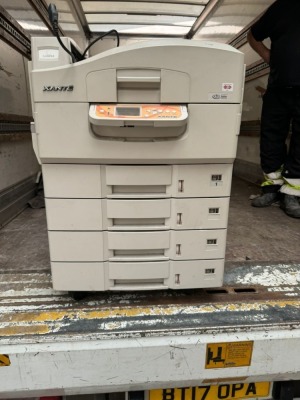 XANTE ILUMINA 502 GS HIGH DEFINITION COLOUR PRINTER - 2013 *** NOTE THIS ASSET IS LOCATED IN CROYDON ***