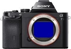 SONY A7 FULL FRAME MIRRORLESS CAMERA BODY WITH SPARE BATTERIES & ORIGINAL BOX