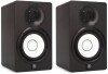 YAMAHA HS5 PA STUDIO SPEAKER SYSTEM CONSISTING OF 2 X HS5 SPEAKERS PLUS 2 X HS5 PA SPEAKERS (1 SLIGHT EDGE WEAR) - 2