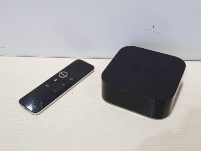 APPLE TV BOX WITH APPLE REMOTE CONTROLLER