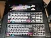 3 X TECHNICAL KEYBOARDS IE. 1 X LOGIC KEYBOARD KB-M8WH PLUS 2 X LOGIC KEYBOARD KB-A2PC