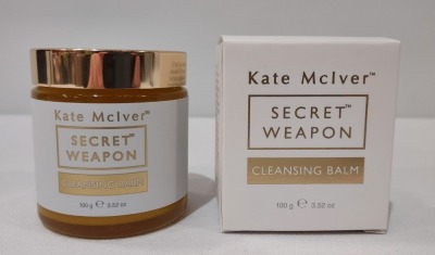 21 X BRAND NEW KATE MCIVER SECRET WEAPON 500G CLEANSING BALMS (BATCH 2355B MANUF DATE 030123) - £30 RRP - TOTAL £630 - PICK LOOSE