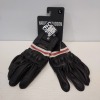 1 X BRAND NEW HARLEY DAVIDSON MENS REAVER LEATHER GLOVES - SIZE L - RRP £ 130.00 (98178-18EM)