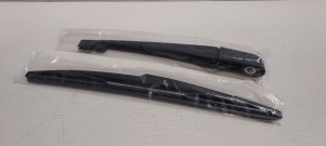 25 X BRAND NEW 14 INCH REAR WIPER ARM + BLADE SET FOR PEUGEOT 307 HATCHBACK 2001 - 2008 ( MODEL : B42538 ) - IN 1 BOX