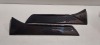 14 X BRAND NEW SET OF 2 REAR SIDE ROOF SPOILER TRIMS - CARBON FIBRE EFFECT -( L12550 )