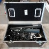 BOX OF ASSORTED LEADS & CABLES (WITH BOX)