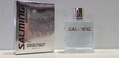 54 X 100ML SALMING MATCH UP SILVER EAU DE TOILETTE - IN 1 OUTER CARTON