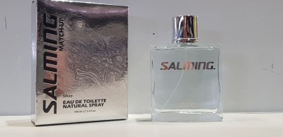 54 X 100ML SALMING MATCH UP SILVER EAU DE TOILETTE - IN 1 OUTER CARTON